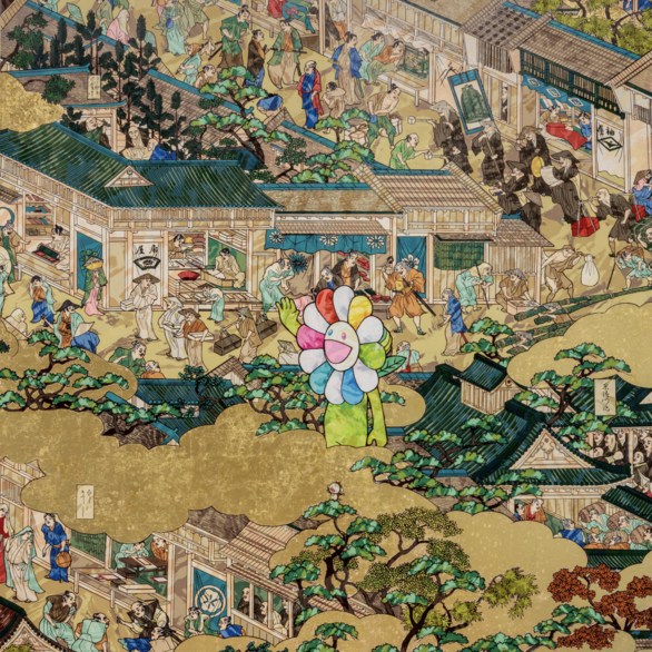 展覽】用AI輔助作畫 村上隆：失望中以人手完成作品｜2024 - The Culturist